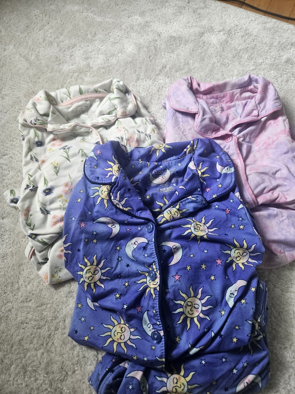 Bundle Girls PJ Short Sets - 3 Sets
